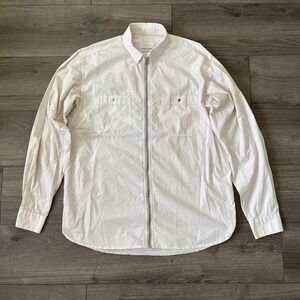 Samsoe Samsoe Womens L Long Sleeve Zipper Shirt Cream